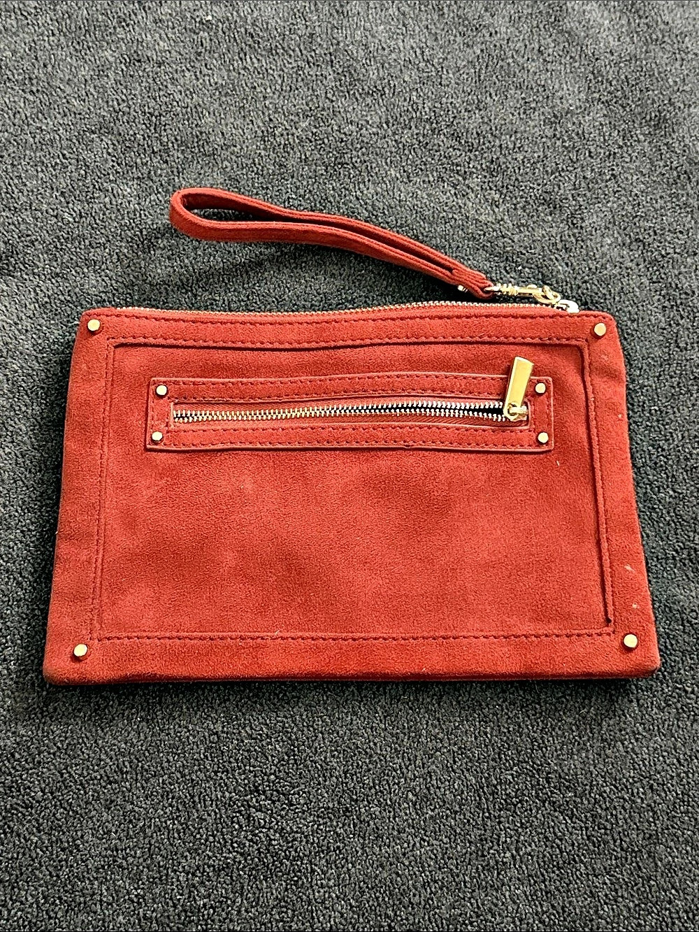 Express Clutch Wristlet in Red